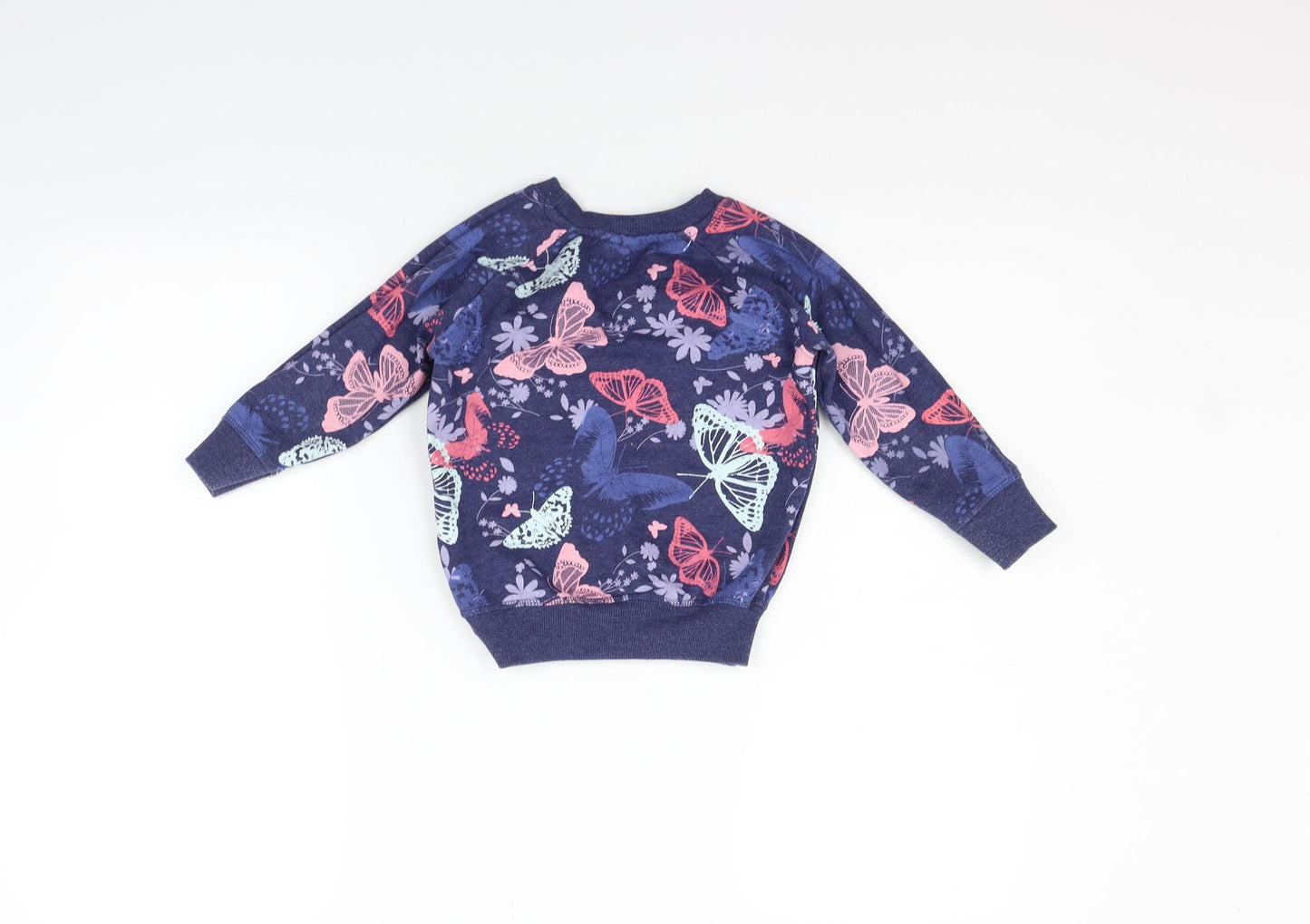 EVIE   Girls Blue   Pullover Jumper Size 4 Years