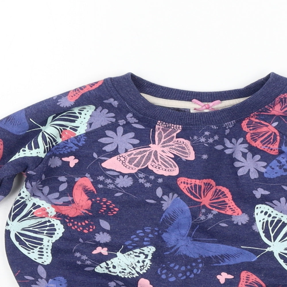 EVIE   Girls Blue   Pullover Jumper Size 4 Years