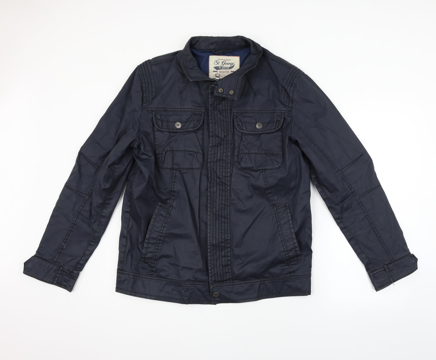 St George Womens Blue   Jacket Coat Size M