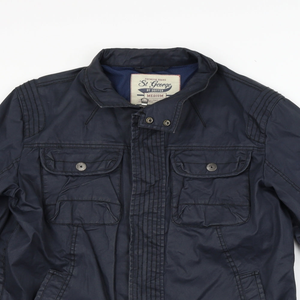 St George Womens Blue   Jacket Coat Size M