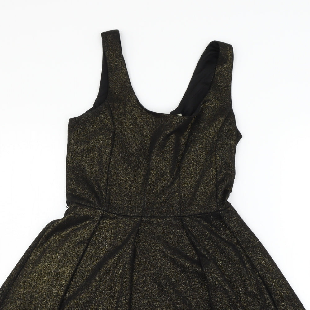 Oasis Womens Black   A-Line  Size 8