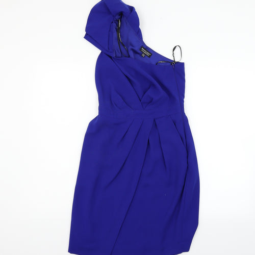 Warehouse Womens Blue   A-Line  Size 8
