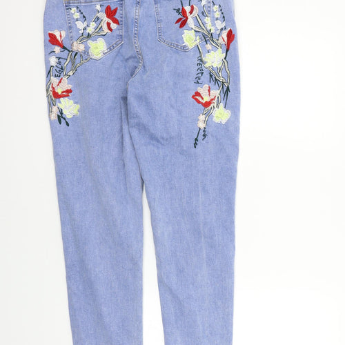SheIn Womens Blue   Straight Jeans Size L L30 in
