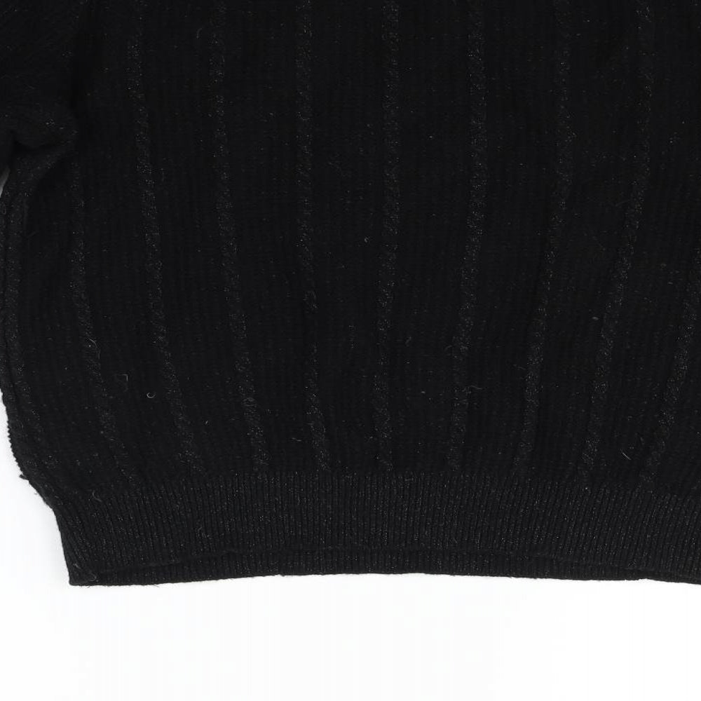 Jack Wills Womens Black   Pullover Jumper Size 14