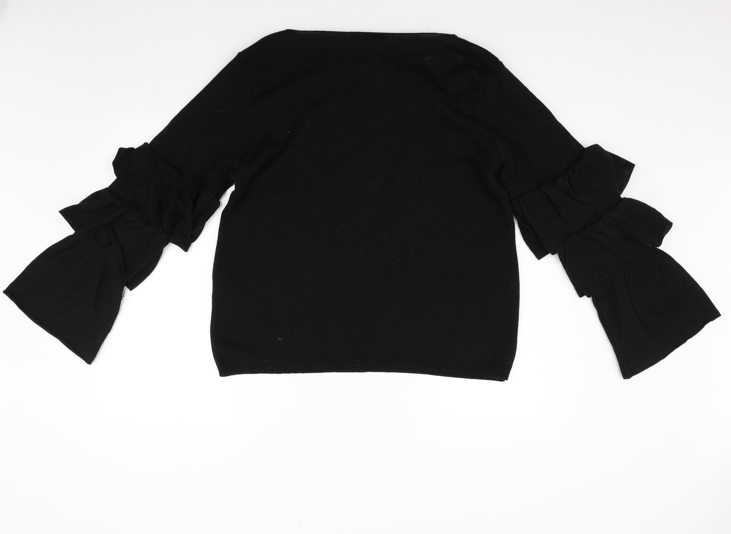Boohoo Womens Black   Pullover Jumper Size M
