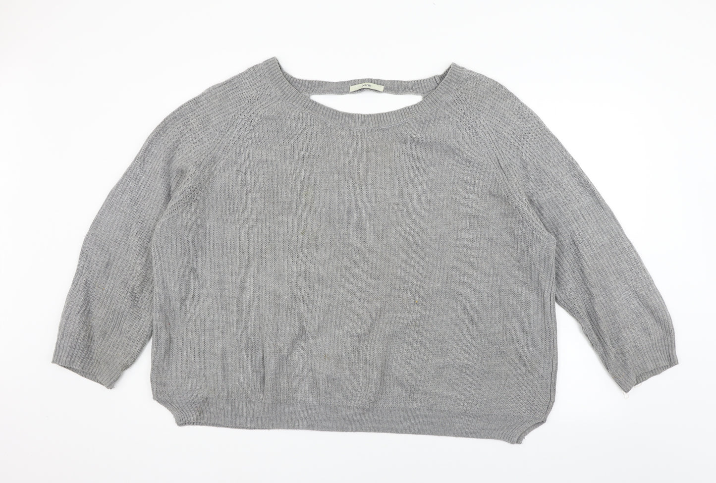 George Womens Grey   Pullover Jumper Size 22  - washable marks