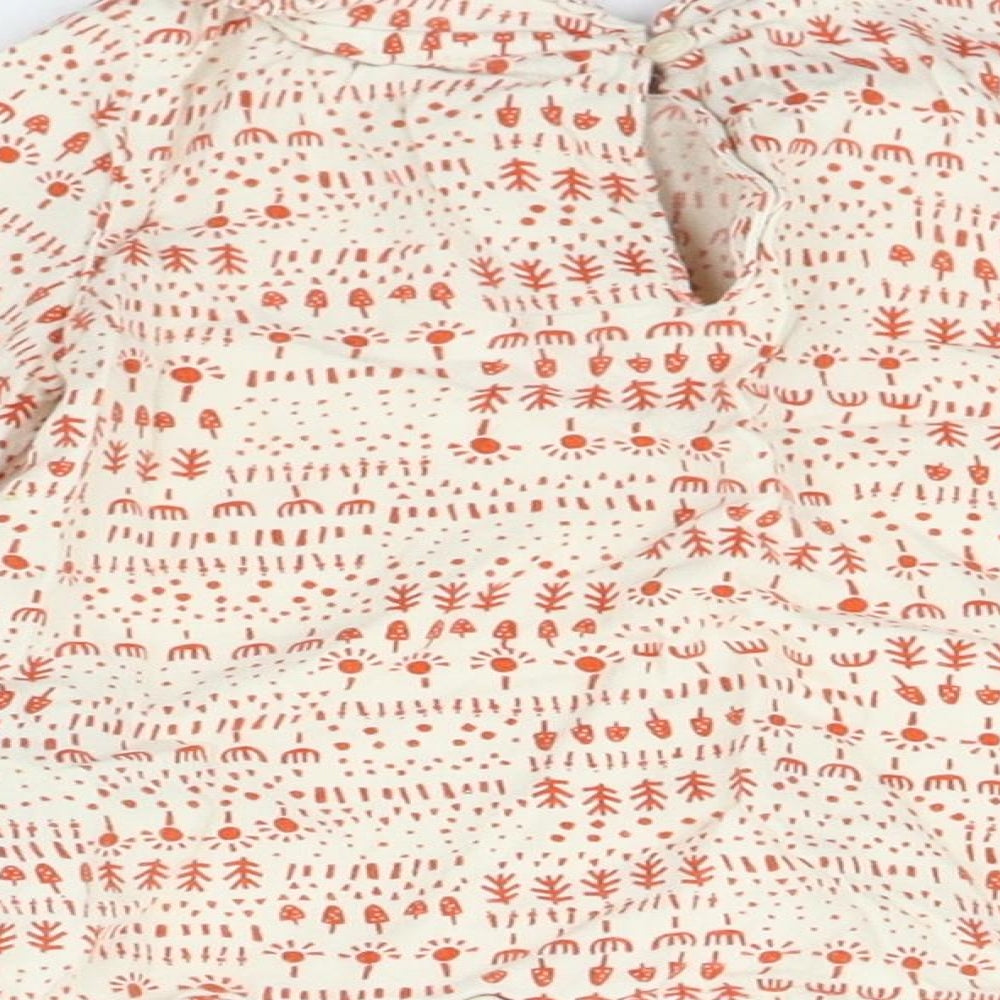 Marks and Spencer Girls Beige   Pullover Jumper Size 12-18 Months