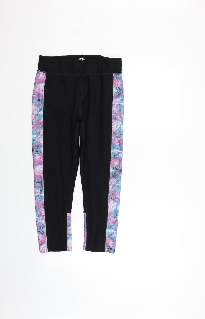 Athletic Works Womens Black Trousers Size M L22 in