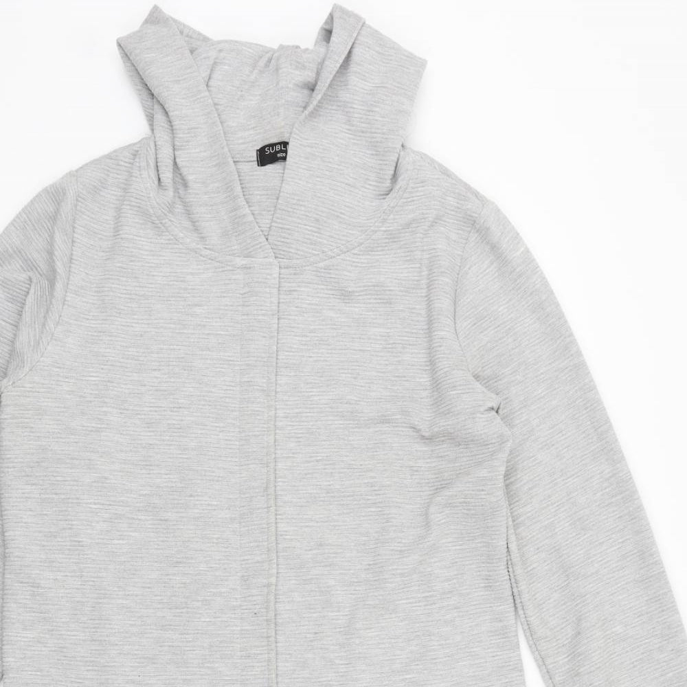 Sublevel Womens Grey   Jacket Coat Size M