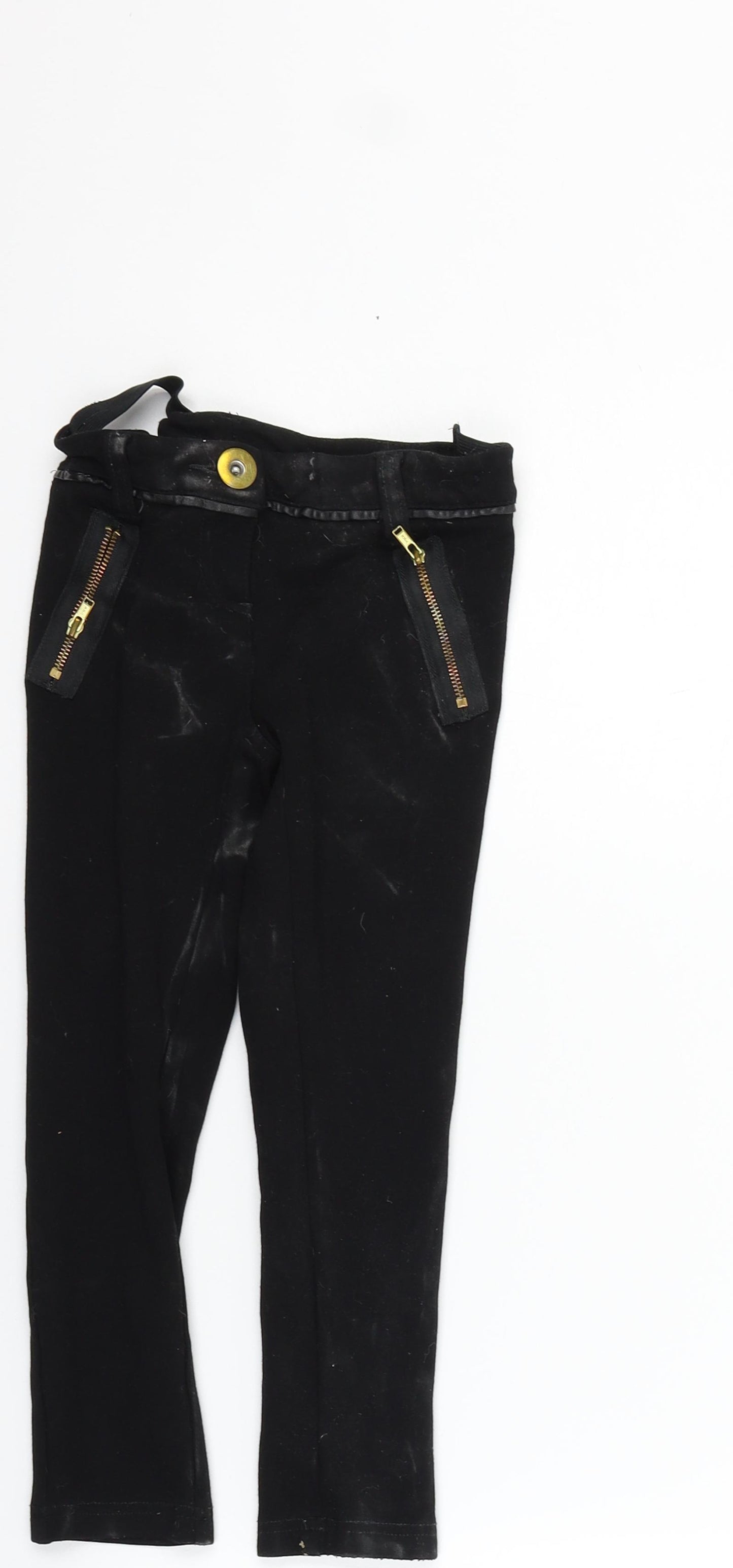NEXT Girls Black   Jegging Trousers Size 5 Years