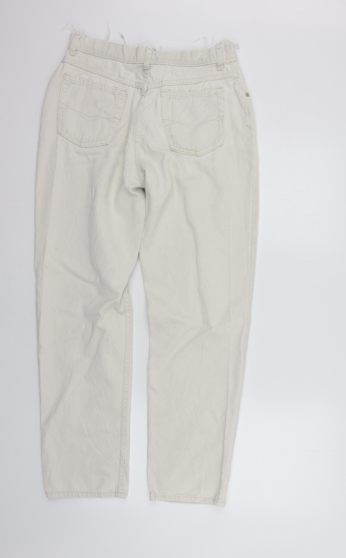 Marks and Spencer Womens Beige   Trousers  Size 14 L28 in - washable marks