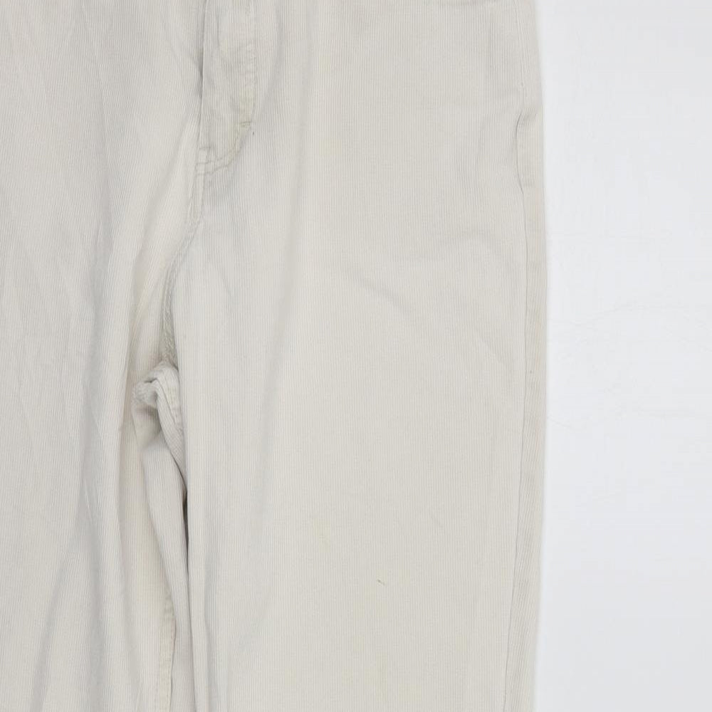Marks and Spencer Womens Beige   Trousers  Size 14 L28 in - washable marks