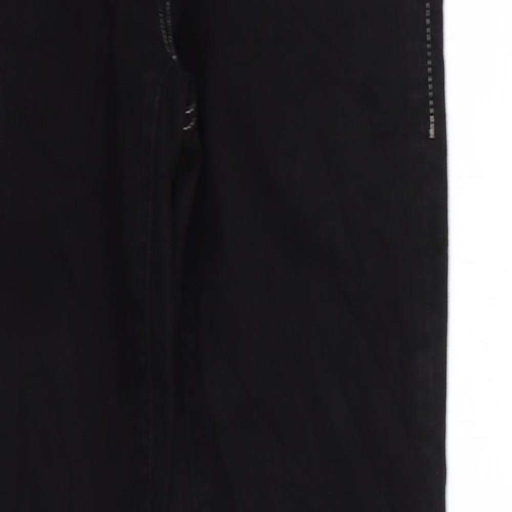 River Island Womens Black   Straight Jeans Size 12 L30 in