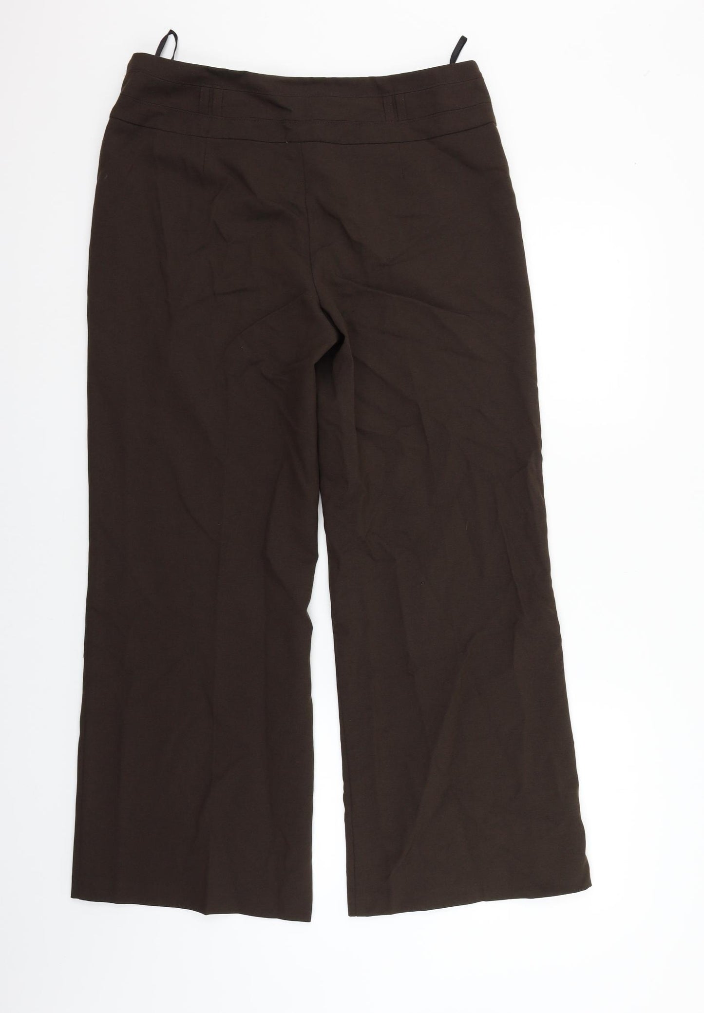 EVIE   Womens Brown   Trousers  Size 12 L26 in