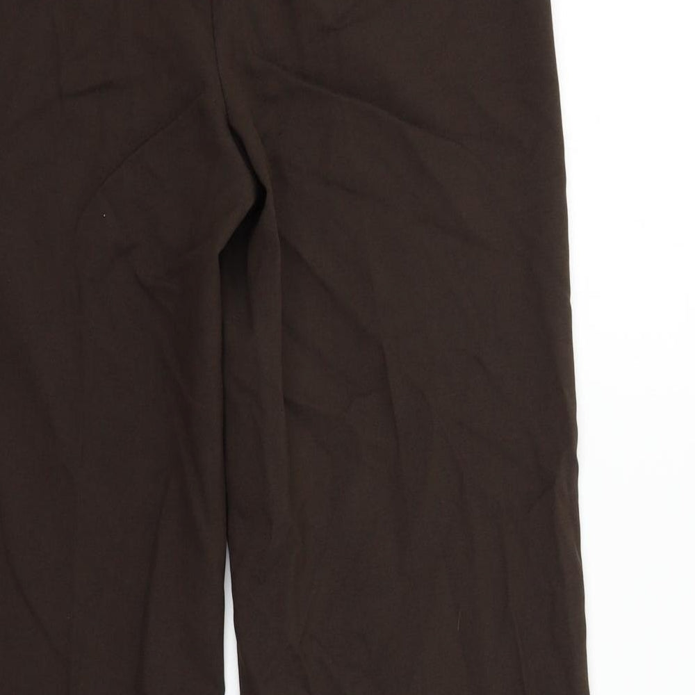EVIE   Womens Brown   Trousers  Size 12 L26 in