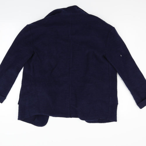 Preworn Womens Blue   Cardigan Jumper Size 10