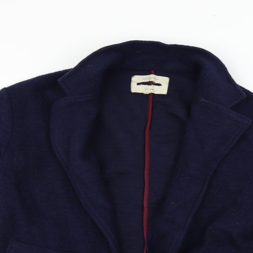 Preworn Womens Blue   Cardigan Jumper Size 10
