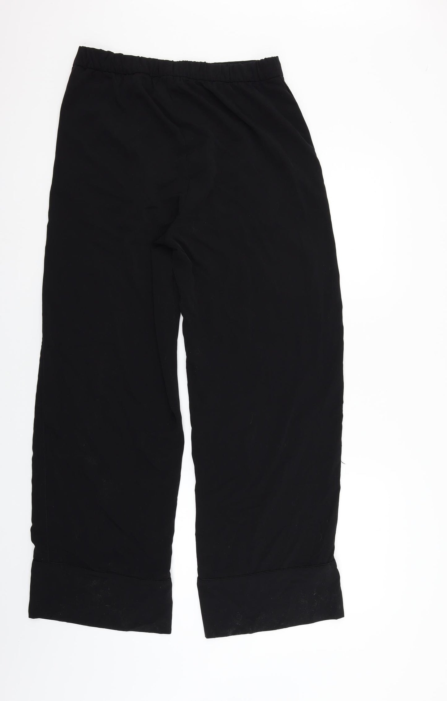 H&M Womens Black   Trousers  Size 12 L29 in