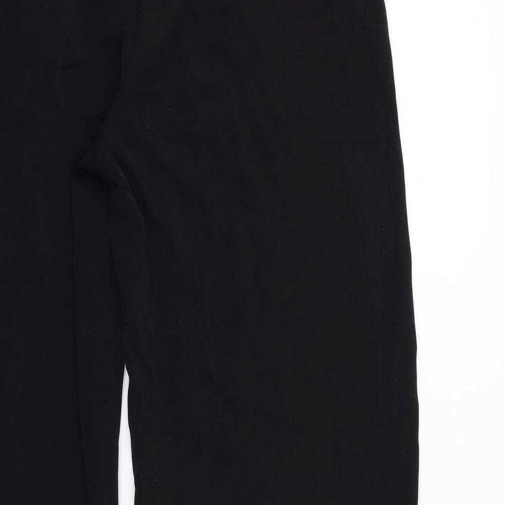 H&M Womens Black   Trousers  Size 12 L29 in