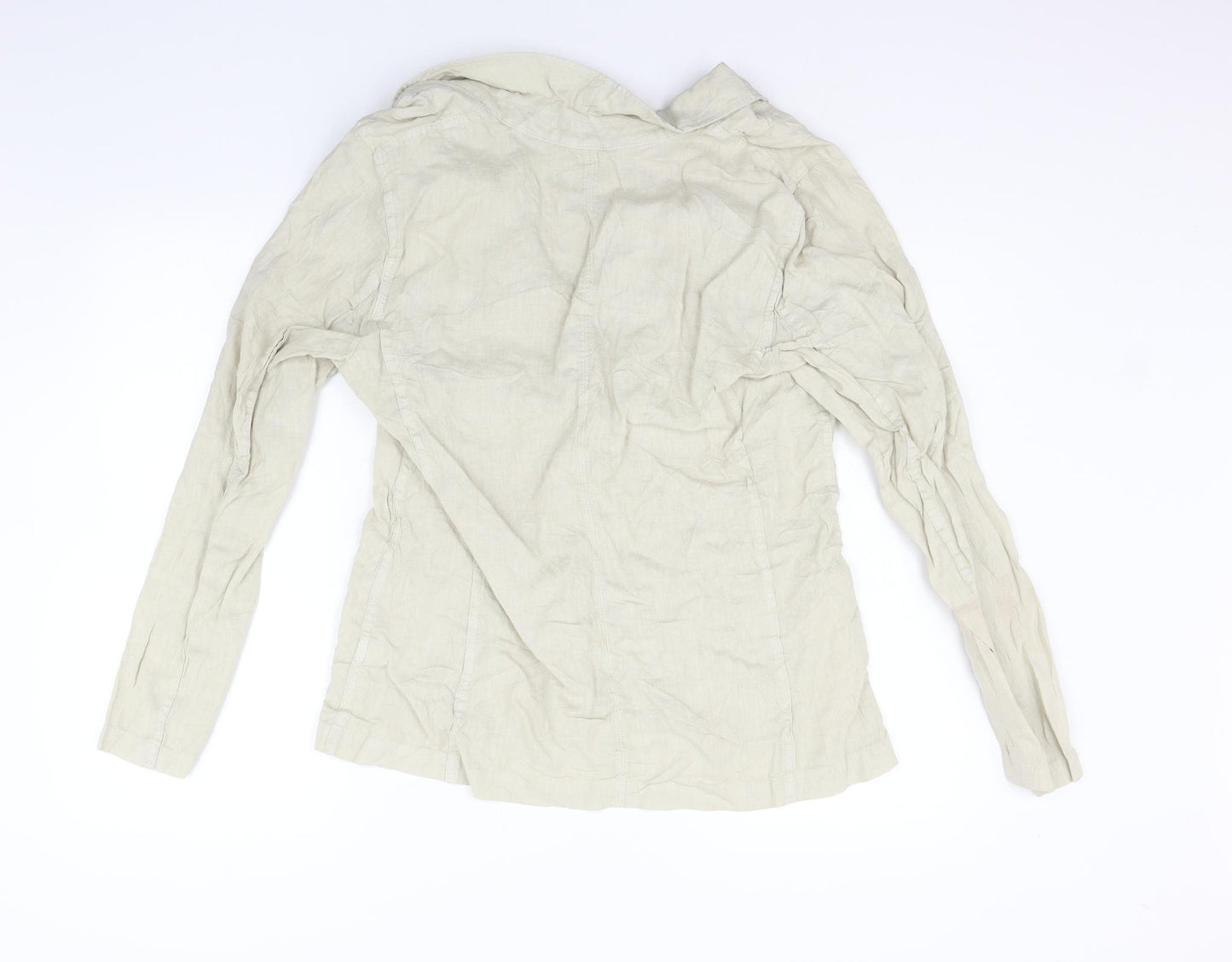 Per Una Womens Beige   Jacket Suit Size 14