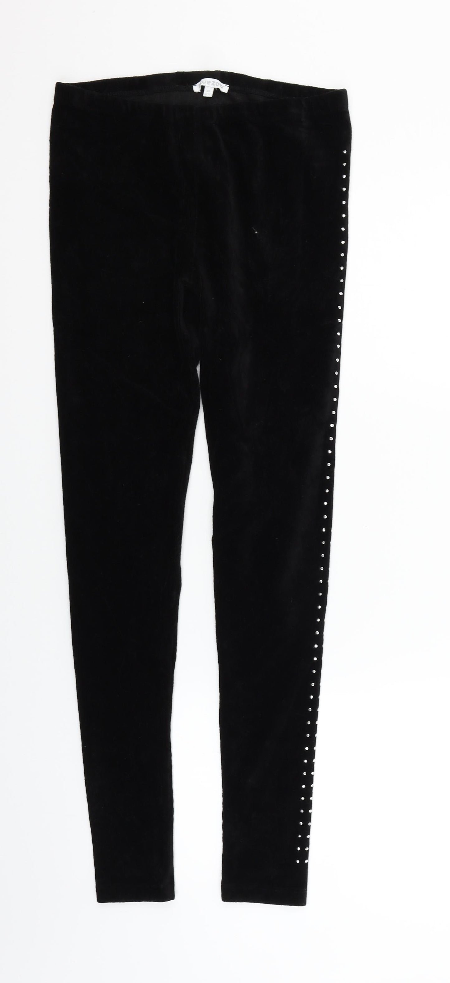 Blue Zoo Girls Black   Jegging Trousers Size 12-13 Years