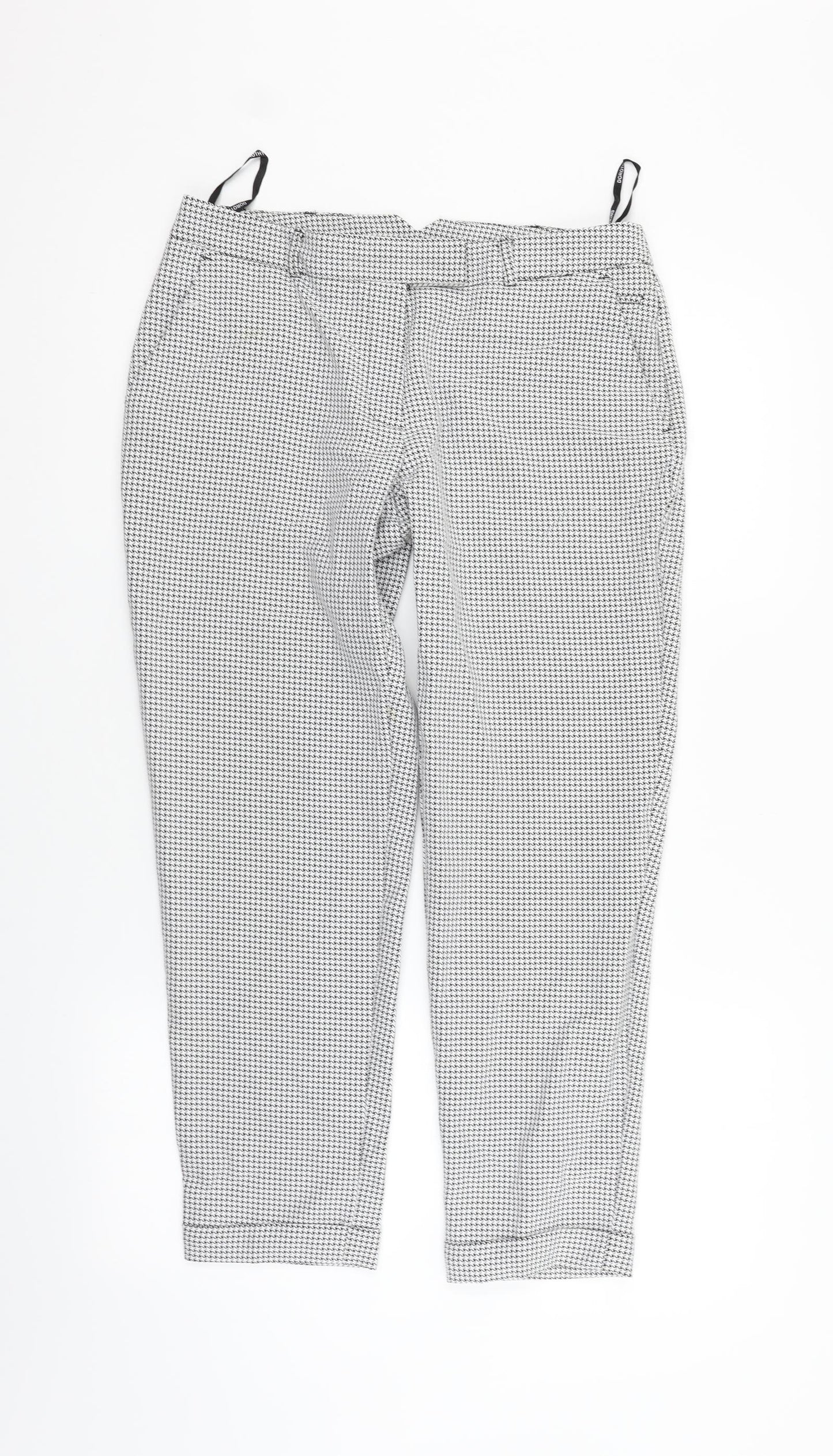 Dorothy Perkins Womens Silver   Trousers  Size 10 L26 in