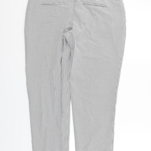 Dorothy Perkins Womens Silver   Trousers  Size 10 L26 in