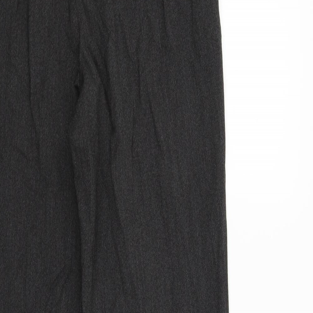 ROBELL Womens Grey Check  Trousers  Size 16 L30 in