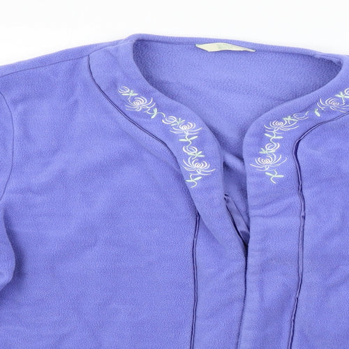 Marks and Spencer Womens Purple   Cardigan Jumper Size 16