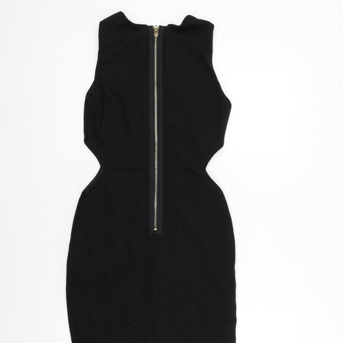 Missguided Womens Black   A-Line  Size 8