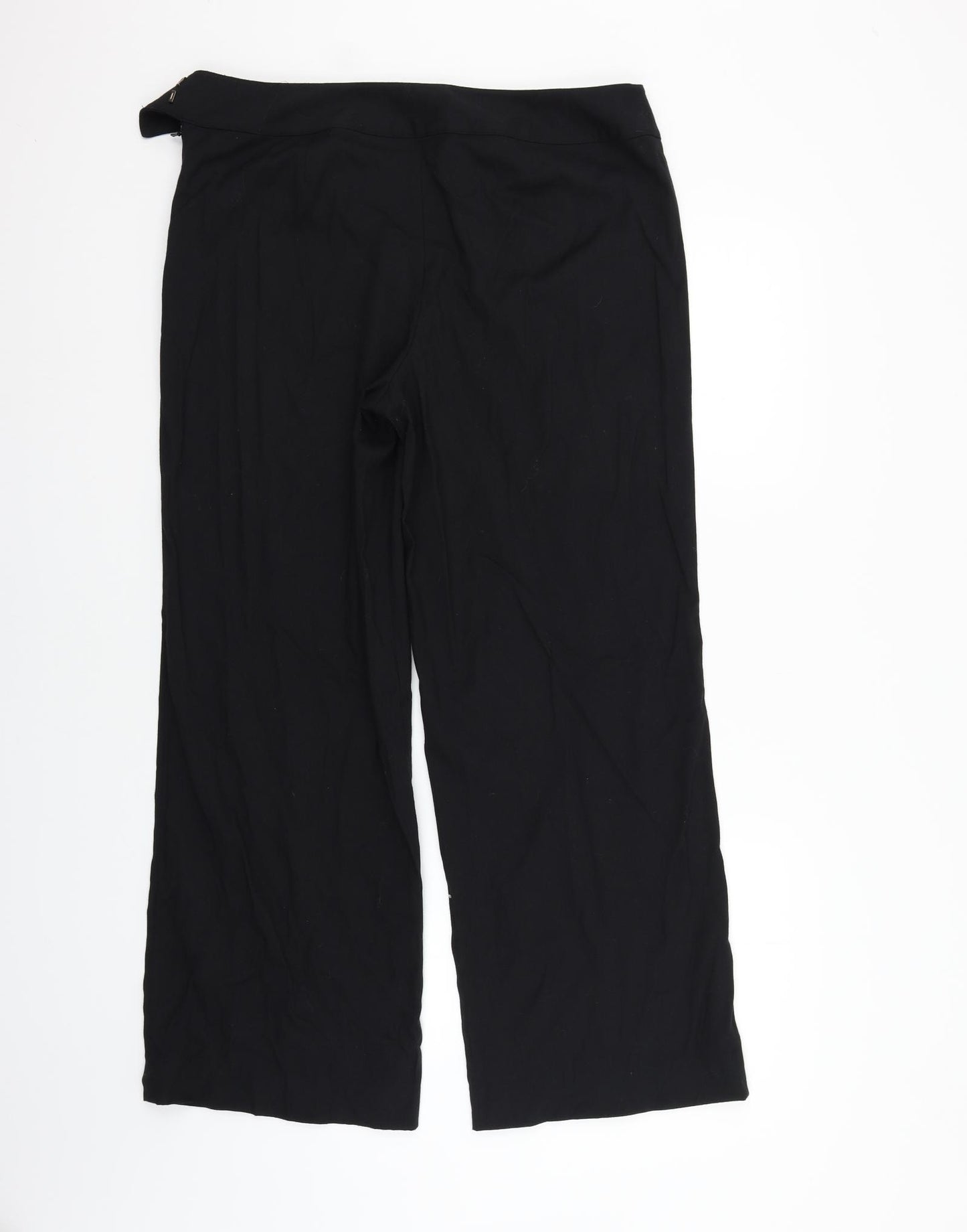 Lilac Womens Black   Trousers  Size 12