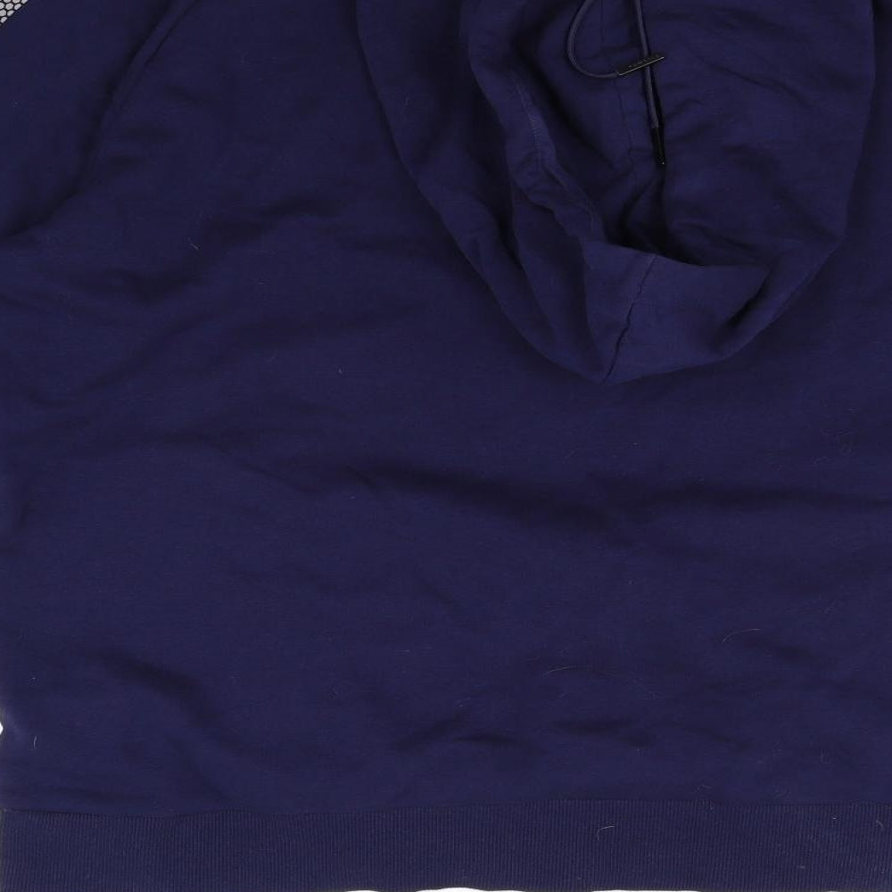 PUMA Mens Blue   Pullover Hoodie Size 2XL