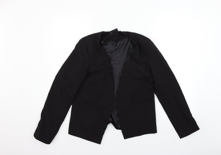 Wallis Womens Black Jacket Blazer Size 12