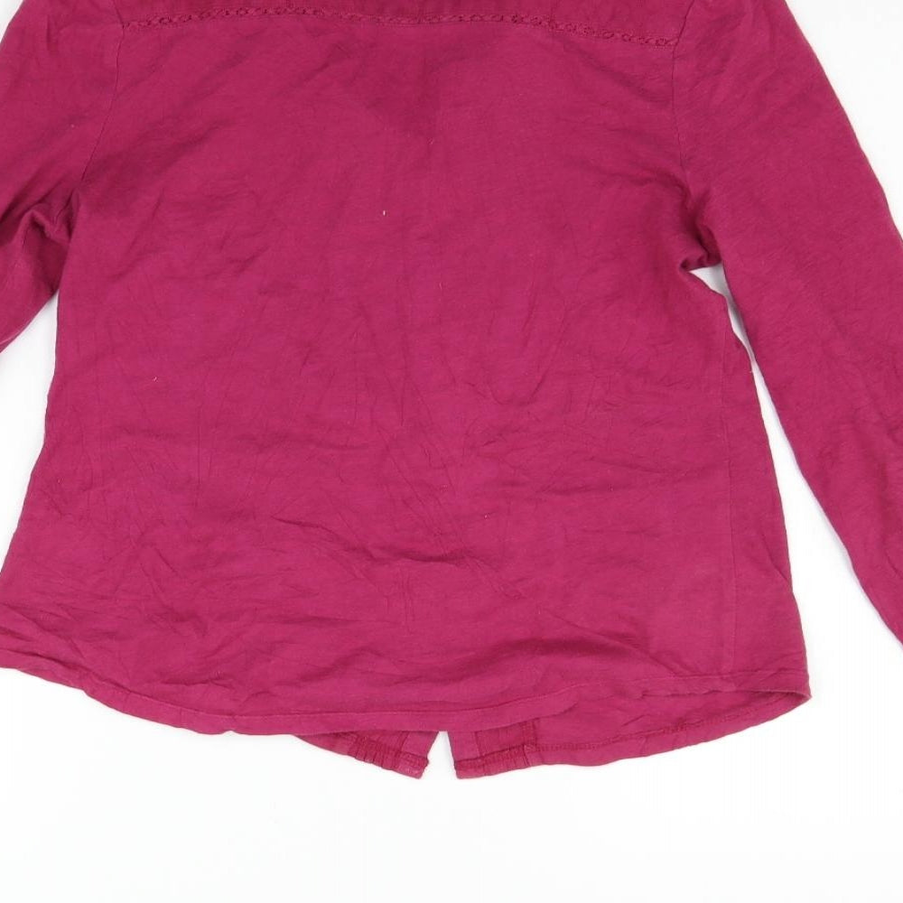 White Stuff Womens Purple   Basic Button-Up Size 12