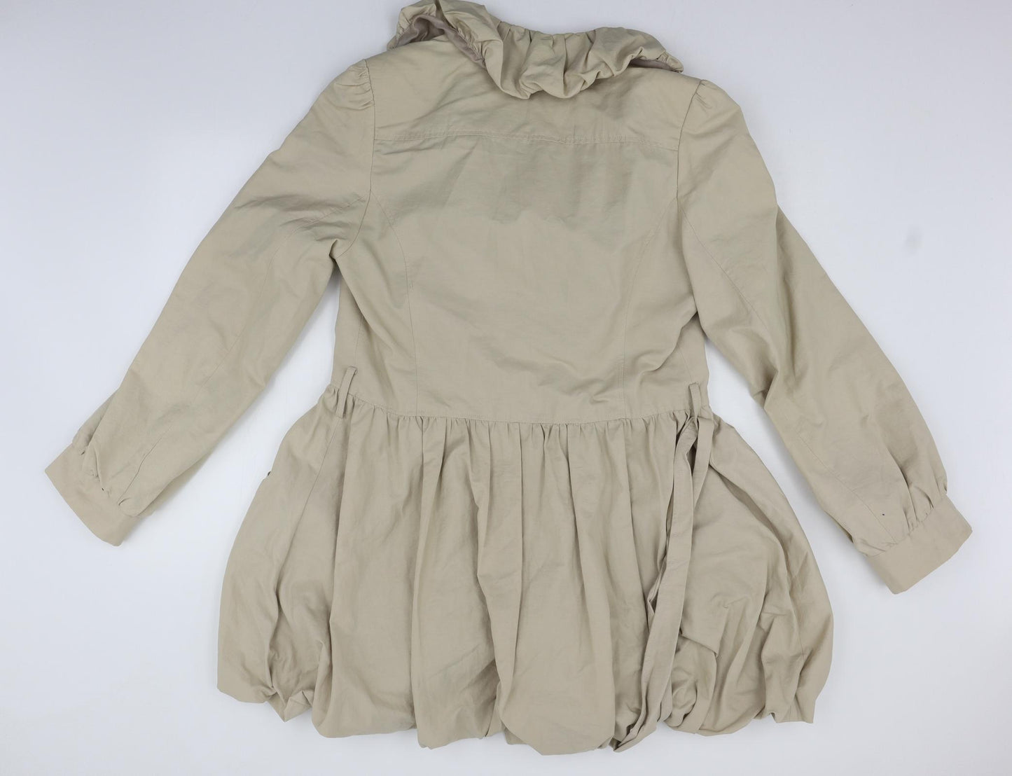 savida Womens Beige   Jacket Coat Size 16