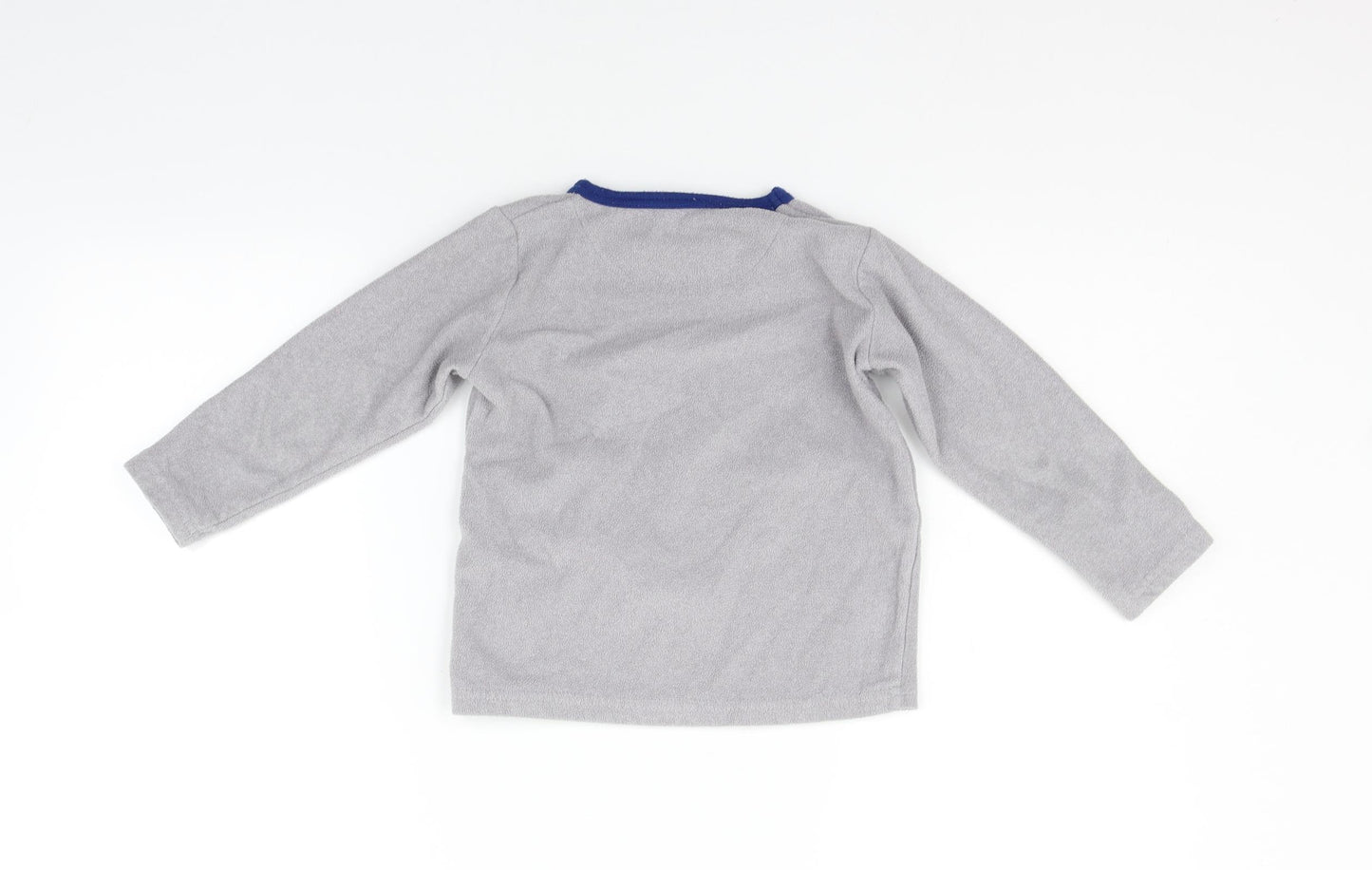 Primark Boys Grey   Pullover Jumper Size 4-5 Years