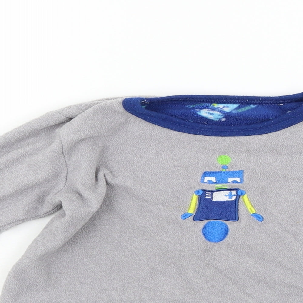 Primark Boys Grey   Pullover Jumper Size 4-5 Years