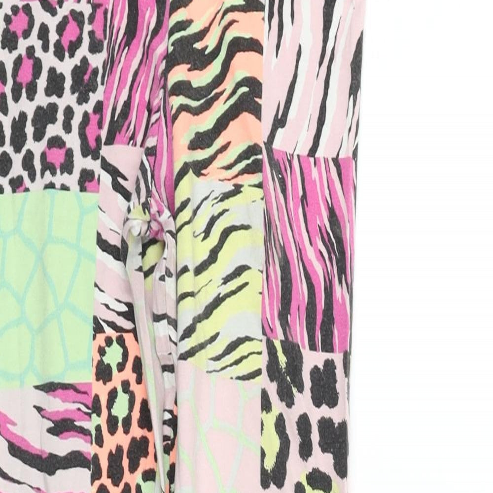 Blue Zoo Girls Green Geometric  Jegging Trousers Size 12-13 Years