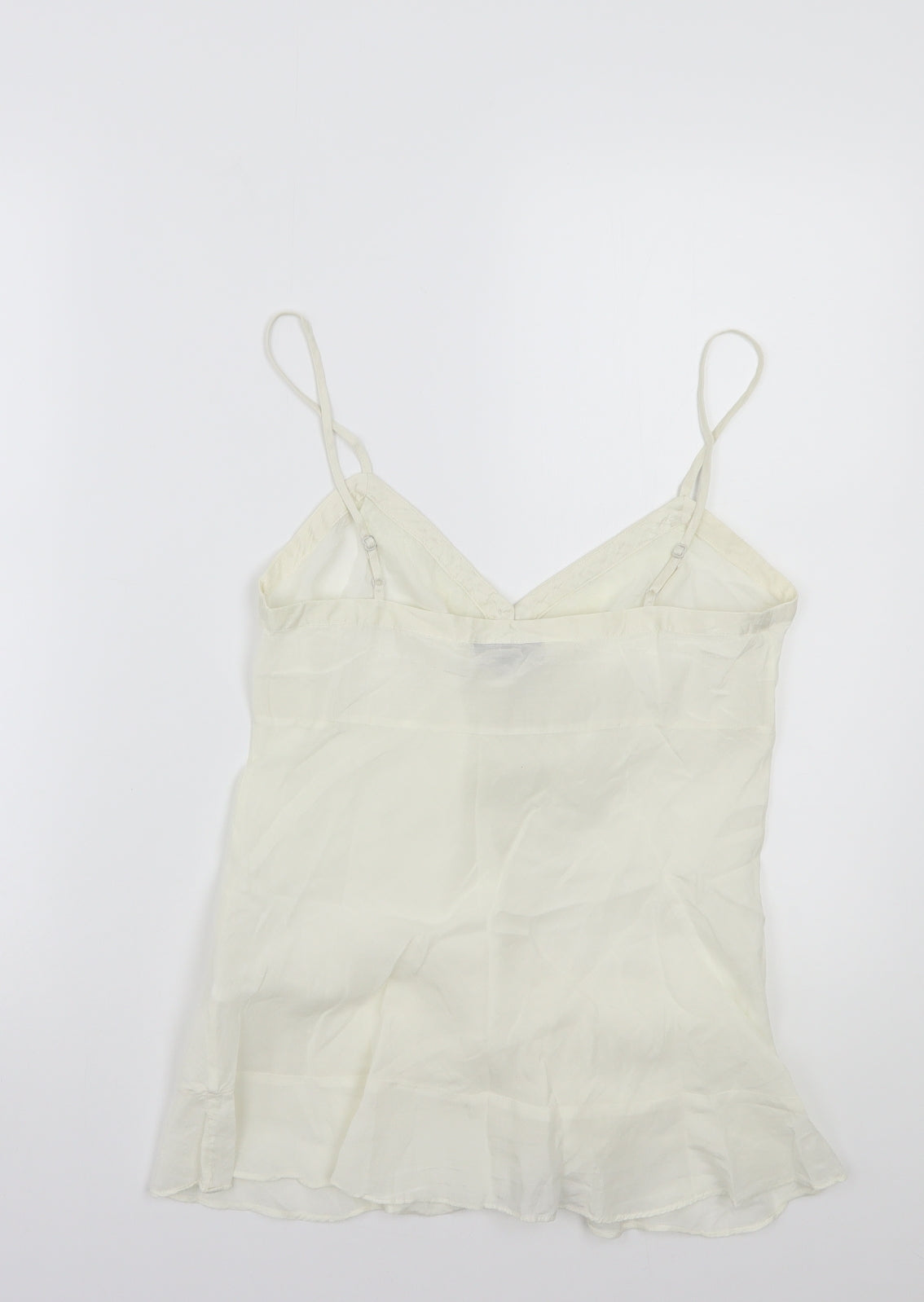 Warehouse Womens White   Basic Tank Size 10