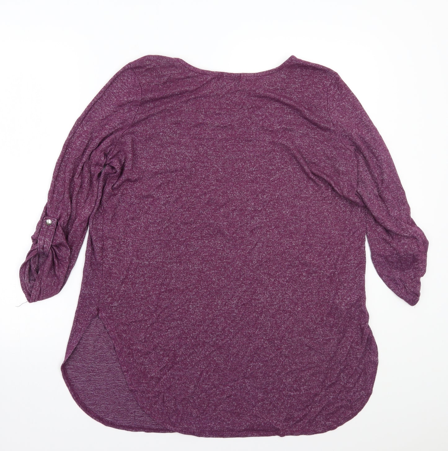 Primark Womens Purple   Basic T-Shirt Size L