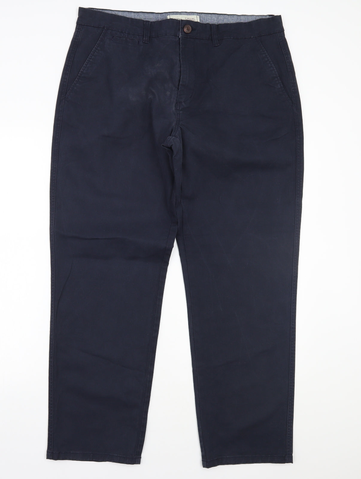George Mens Blue   Trousers  Size 38 L28 in