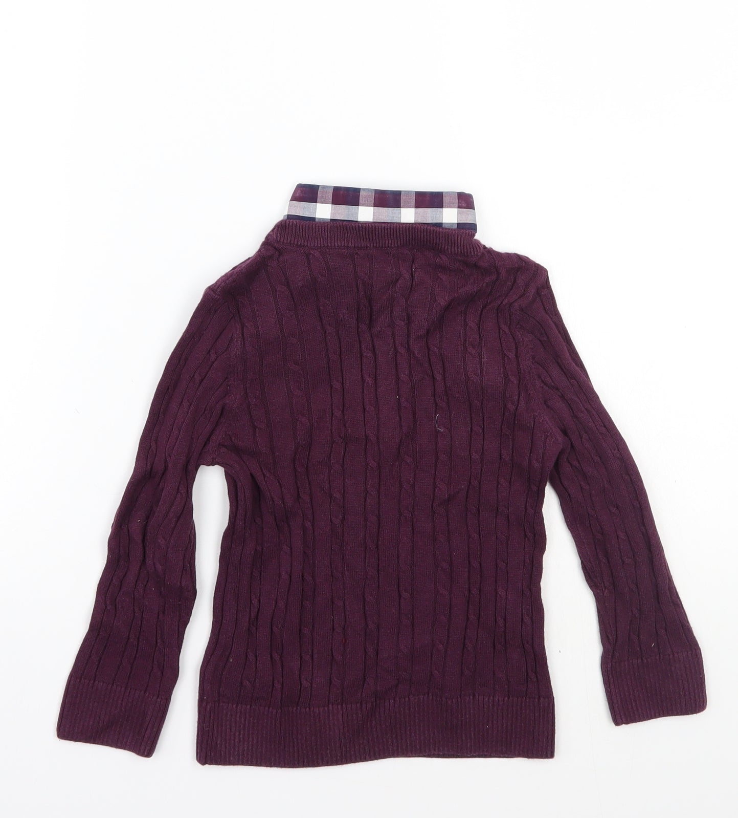 NEXT Girls Purple   Pullover Jumper Size 2-3 Years