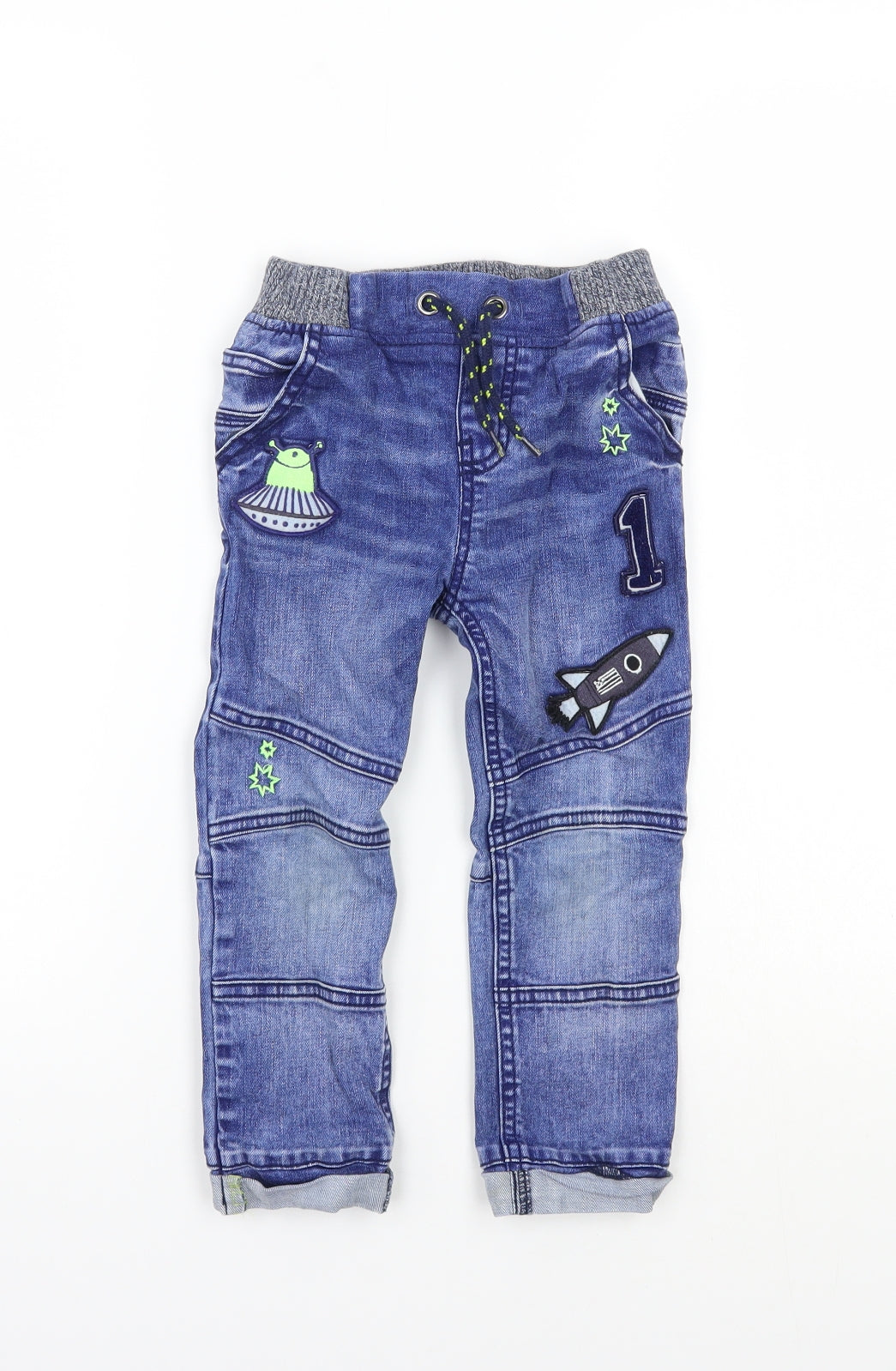 TU Boys Blue   Straight Jeans Size 3-4 Years