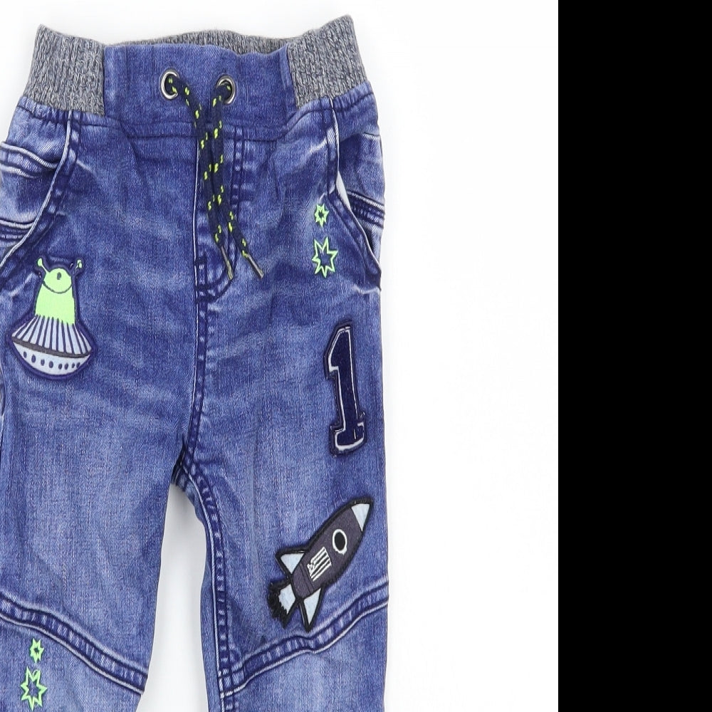 TU Boys Blue   Straight Jeans Size 3-4 Years