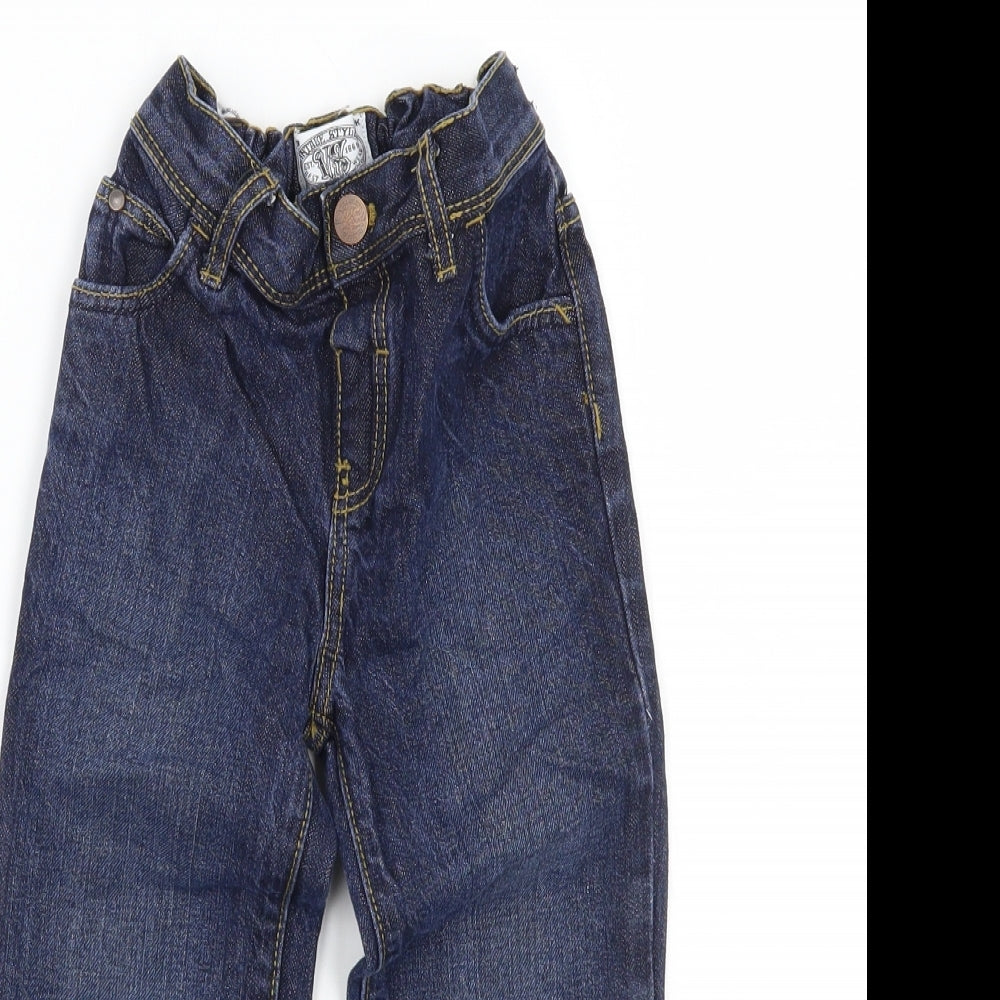 TU Boys Blue   Straight Jeans Size 3-4 Years