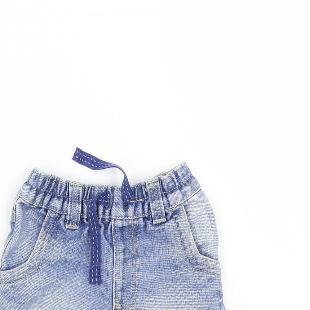 George Boys Blue   Chino Shorts Size 2-3 Years