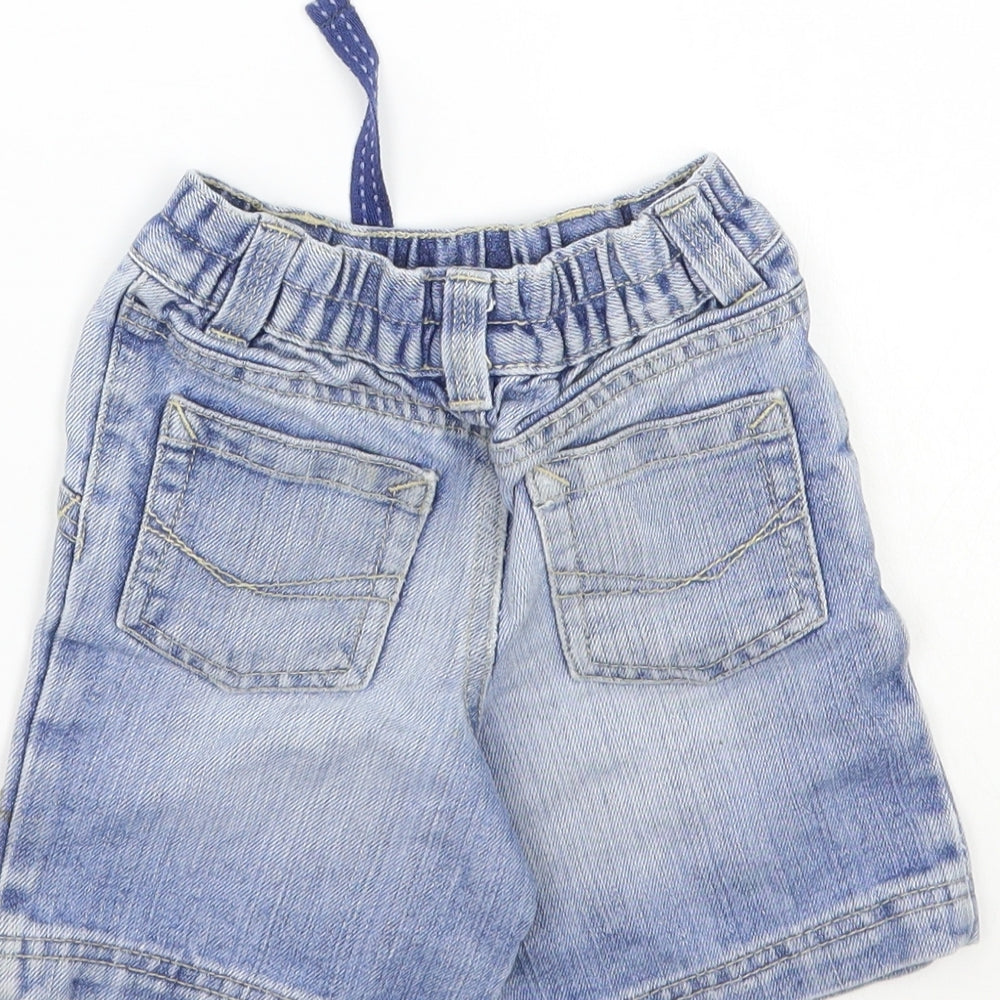 George Boys Blue   Chino Shorts Size 2-3 Years