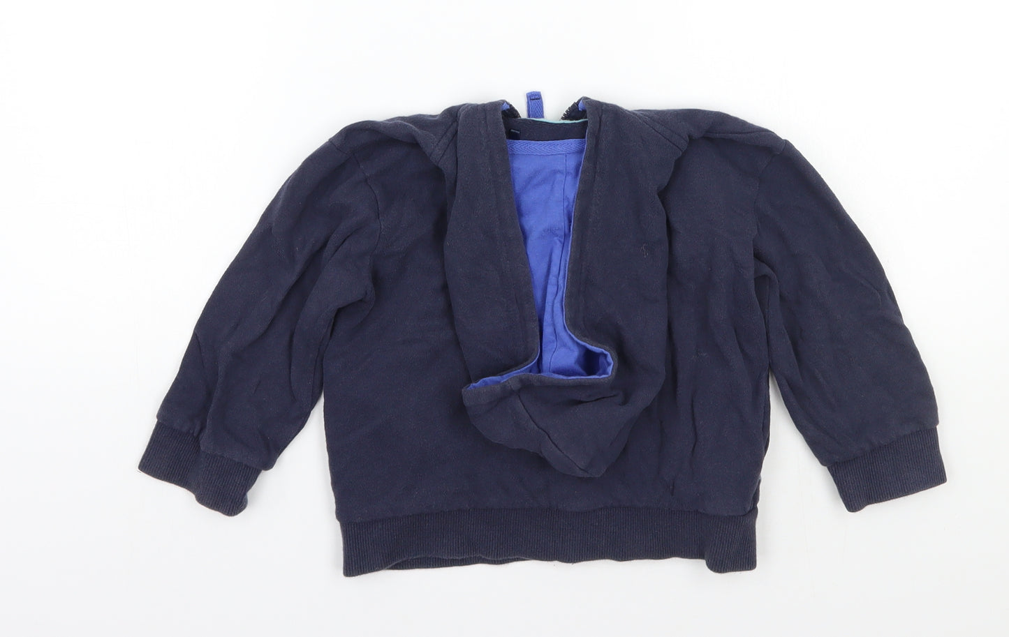 TU Boys Blue   Full Zip Hoodie Size 3 Years