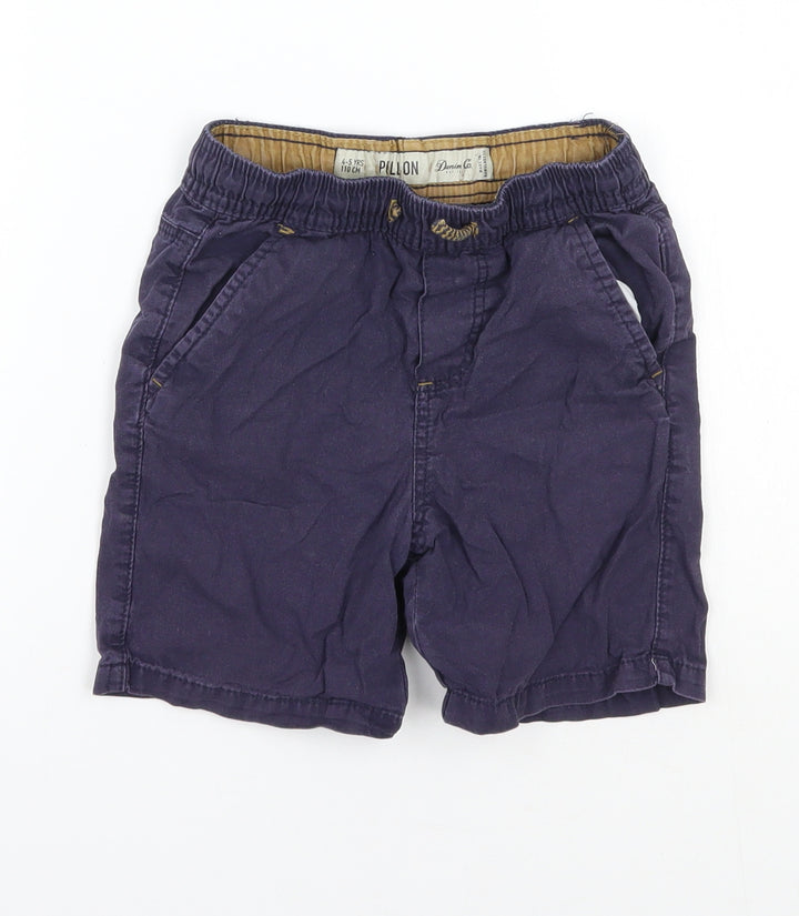 Denim & Co. Boys Blue Bermuda Shorts Size 3-4 Years