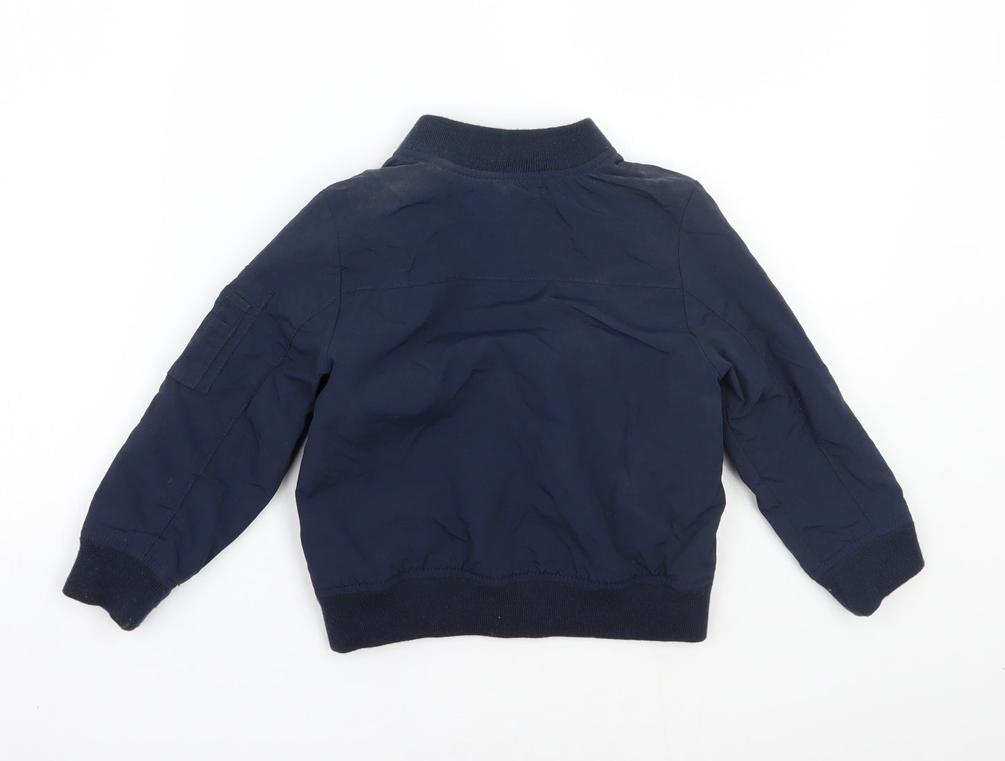 H&M Girls Blue   Jacket Coat Size 3-4 Years